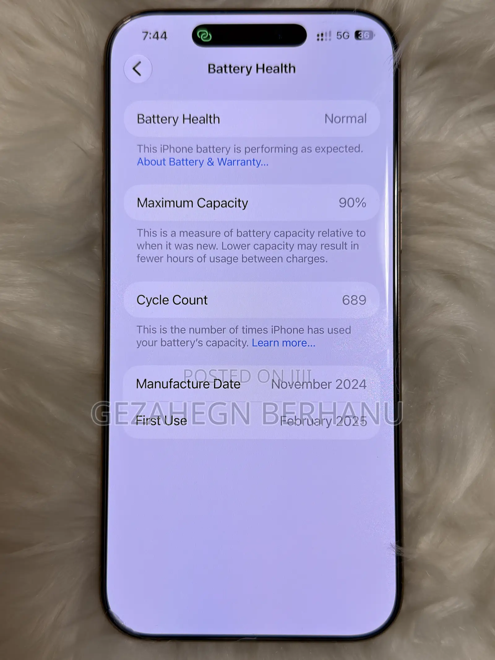 Apple iPhone 16 Pro Max 256 GB Rose Gold