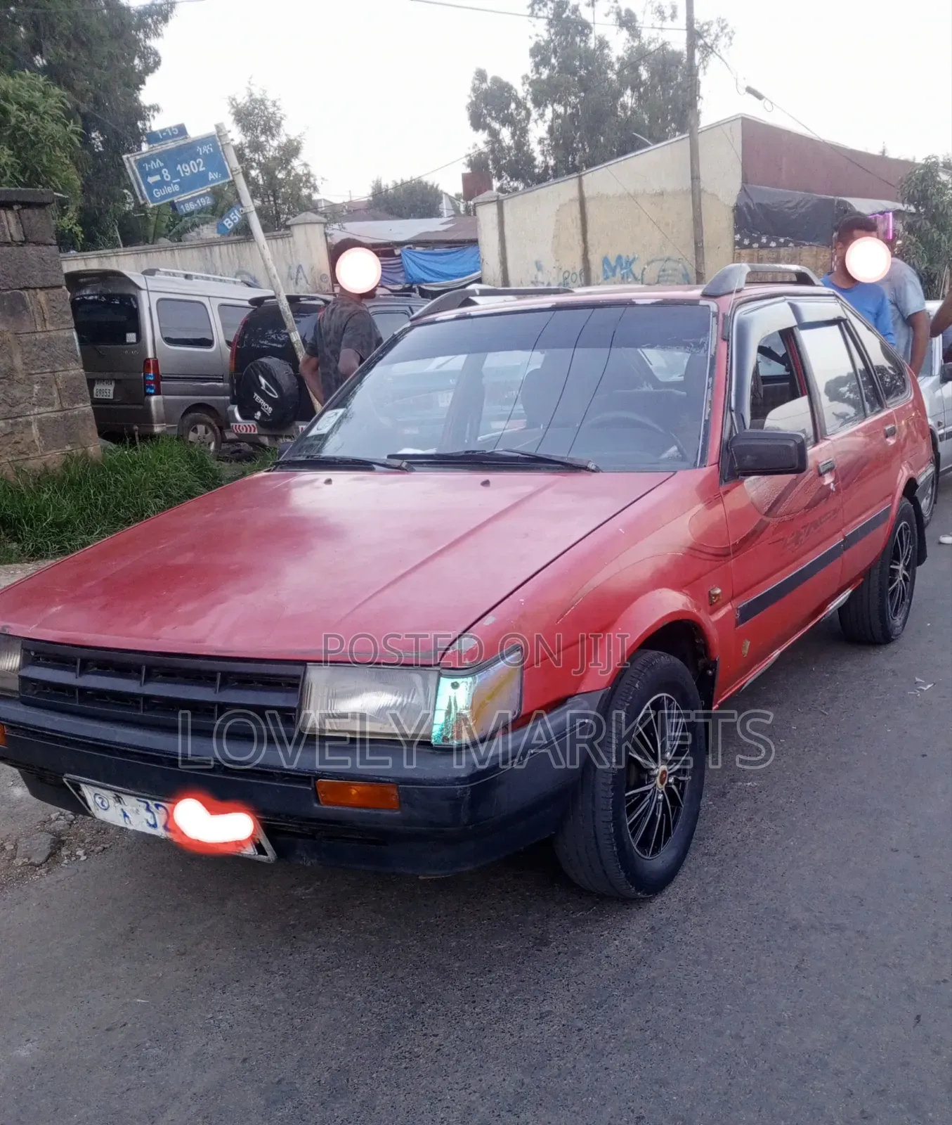 Toyota Corona 1987 Red