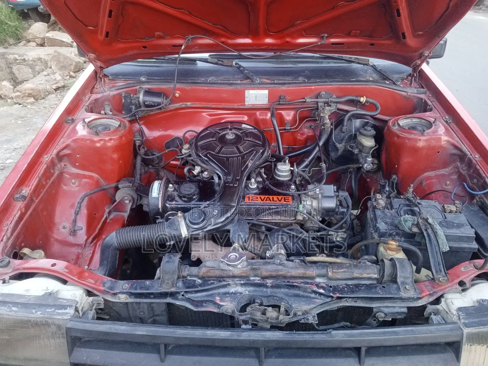 Toyota Corona 1987 Red