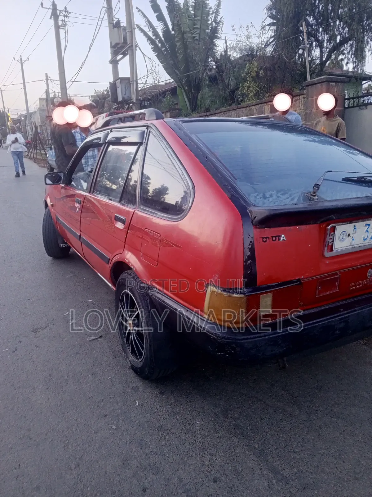 Toyota Corona 1987 Red