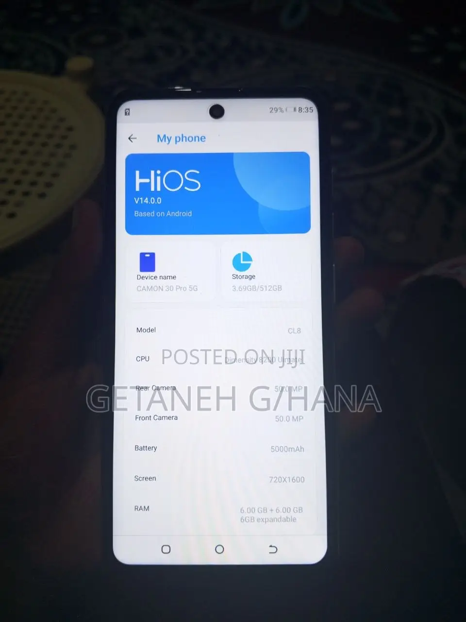 Tecno Camon 30 Pro 5G 512 GB White