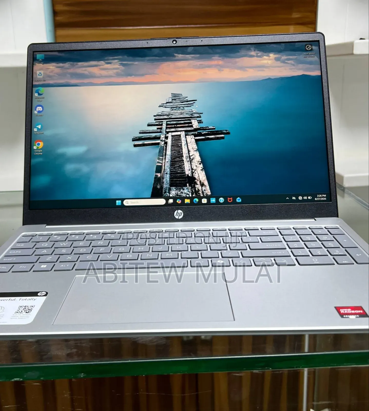 New Laptop HP Stream Notebook 8GB AMD Ryzen 5 SSD 512GB