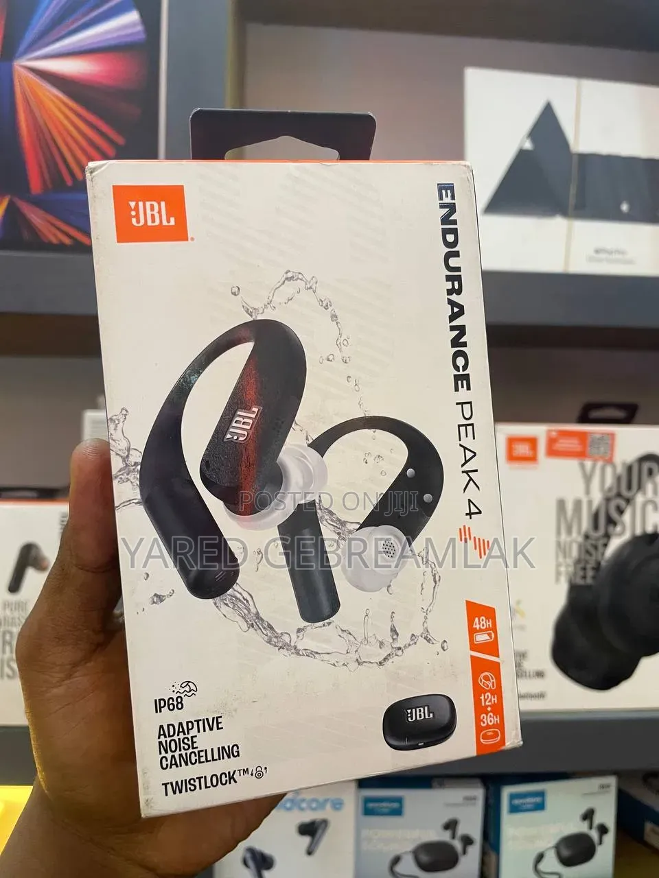 JBL Endurance Peak 4 – Premium Wireless Sports Earbuds