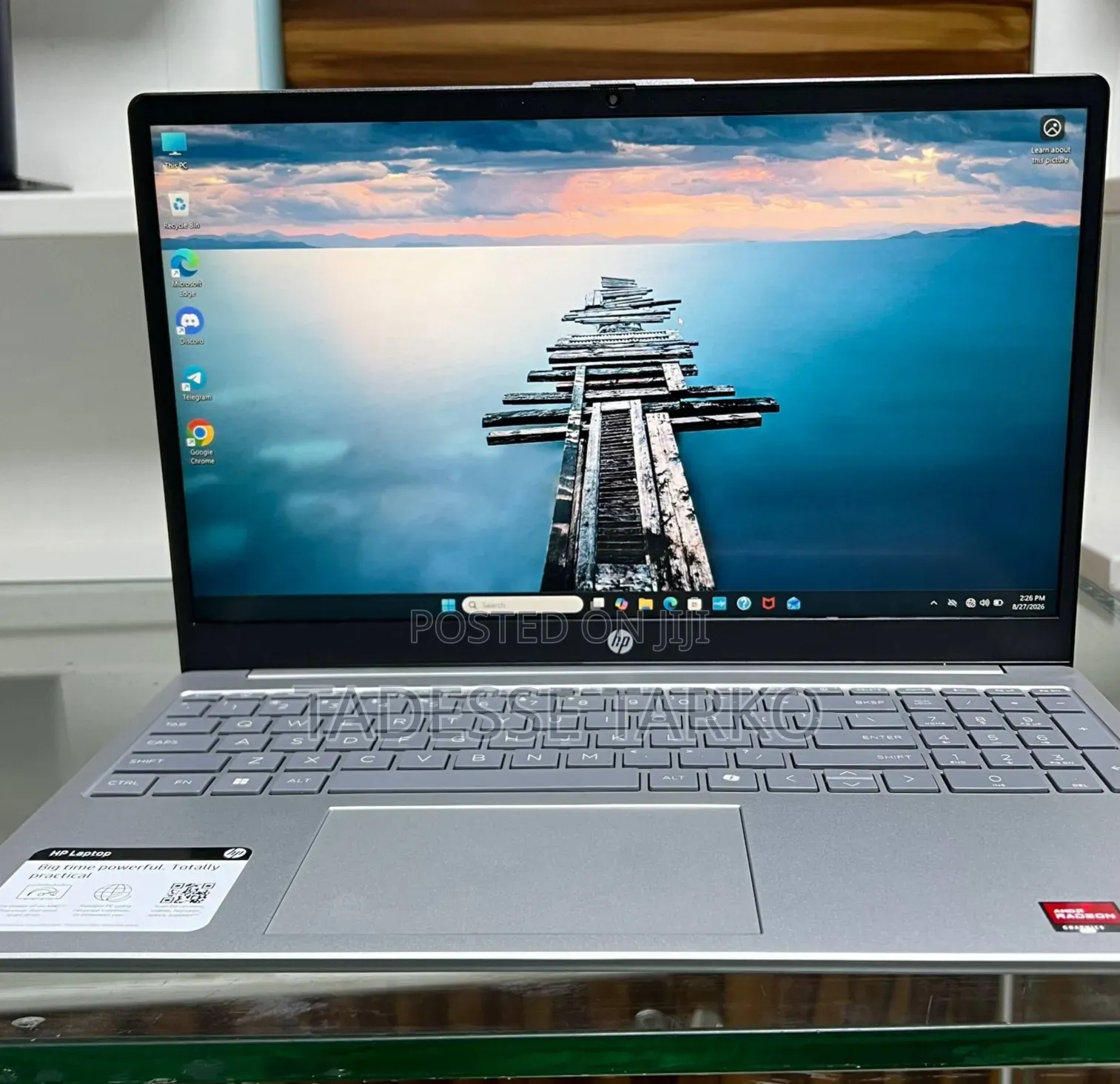 New Laptop HP Stream Notebook 8GB AMD Ryzen 5 SSD 512GB