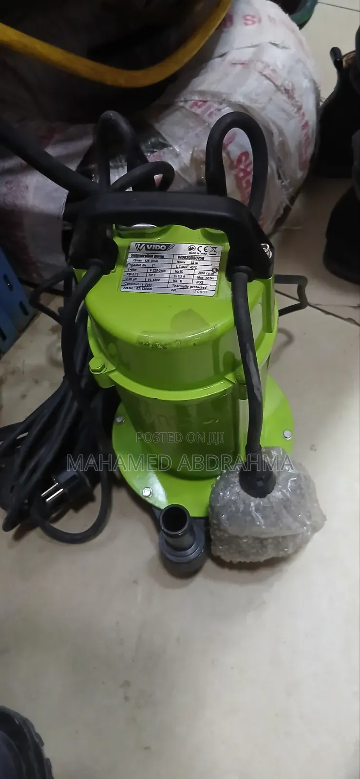 ViDO Submersible Pump 1Hp H.max 32 M