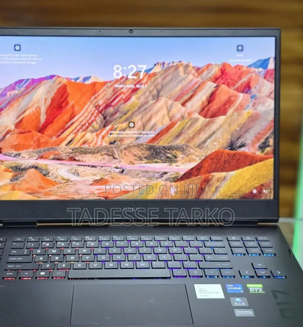 New Laptop HP Omen 17 16GB Intel Core i7 SSD 1T
