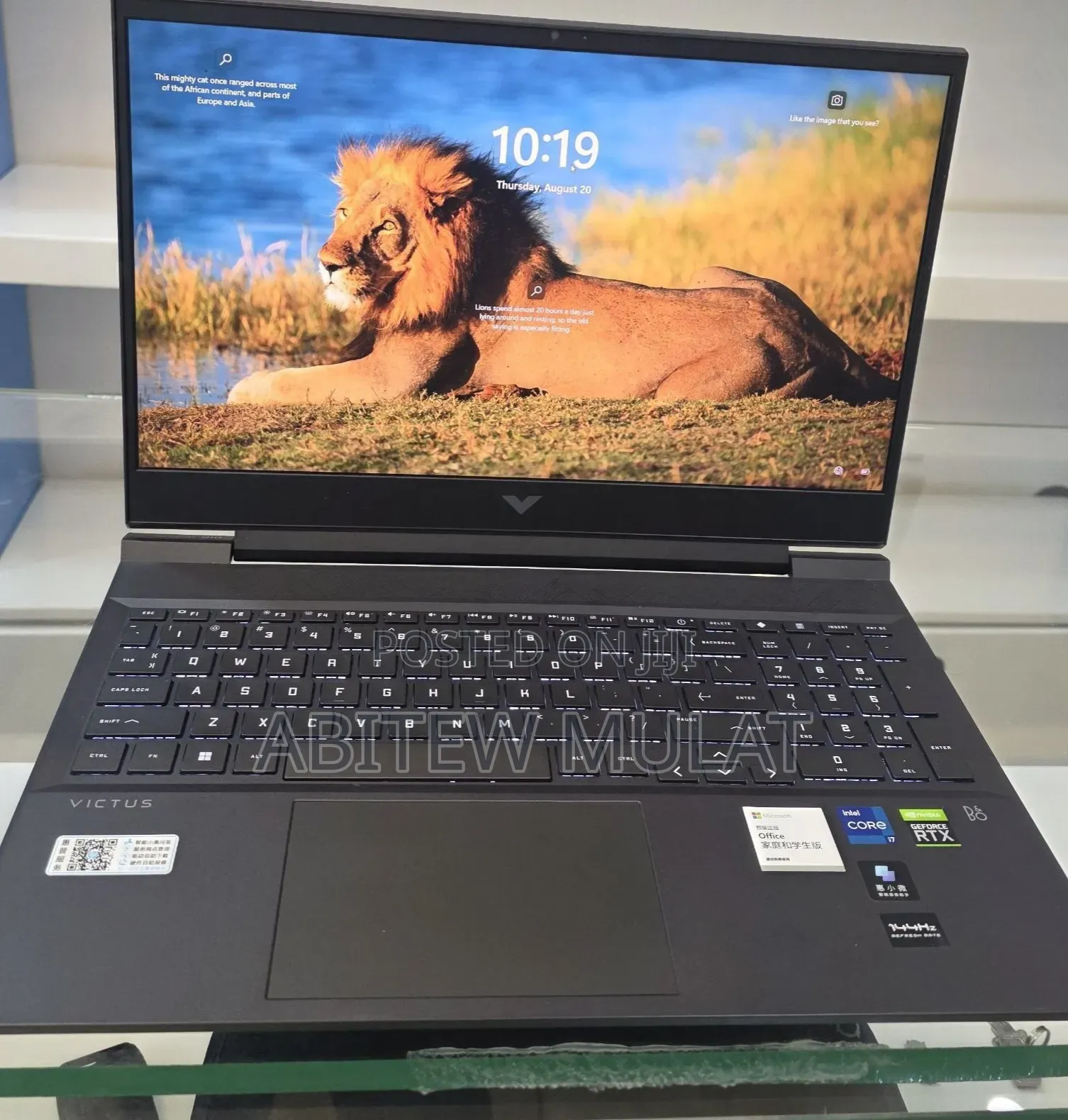 New Laptop HP Victus 16 16GB Intel Core i7 SSD 512GB