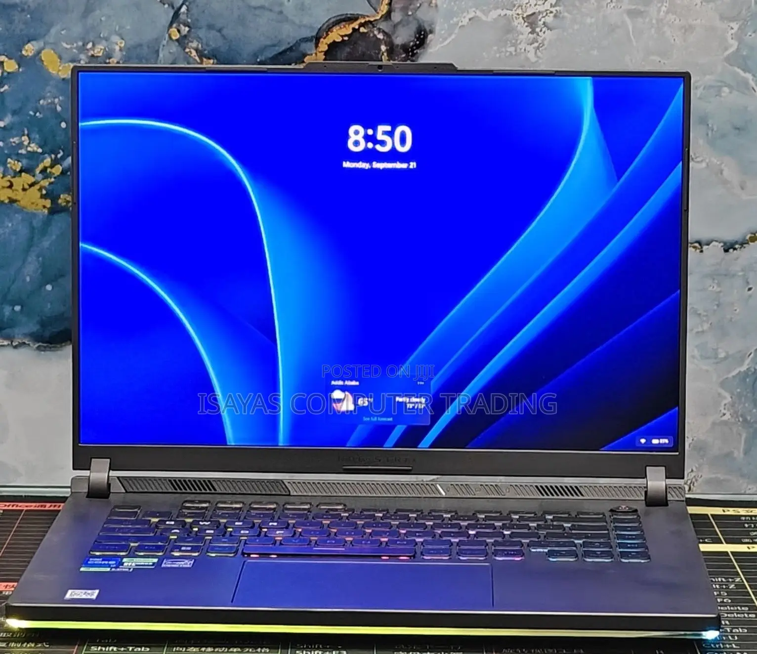 New Laptop Asus ROG Strix G16 G614 16GB Intel Core i7 SSD 1T