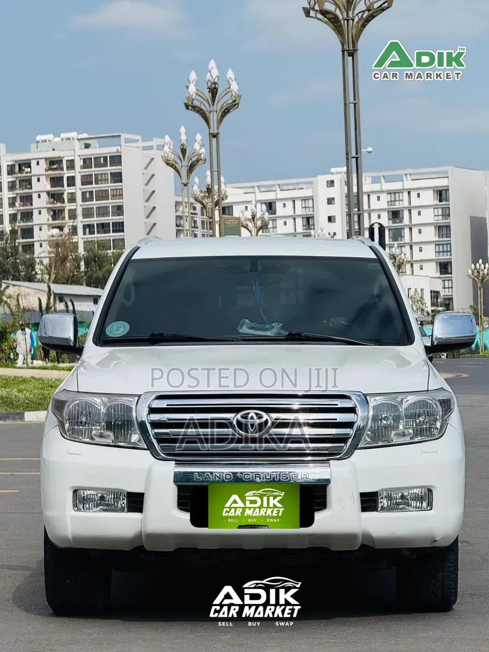 Toyota Land Cruiser 2009 White
