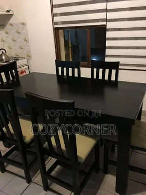 Cool 6 Seater Dining Table With Simplicity. የምግብ ጠረጴዛ