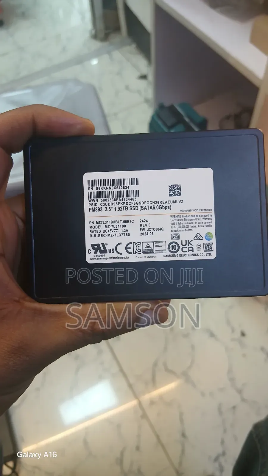 Internal Sata SSD