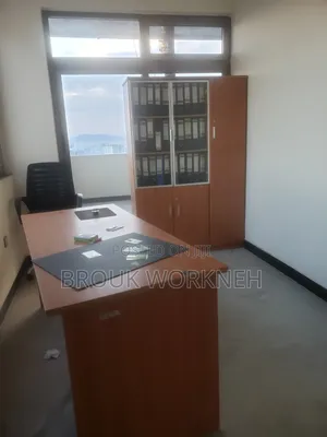 Large Desk + Filing Cabinet + Office Chair