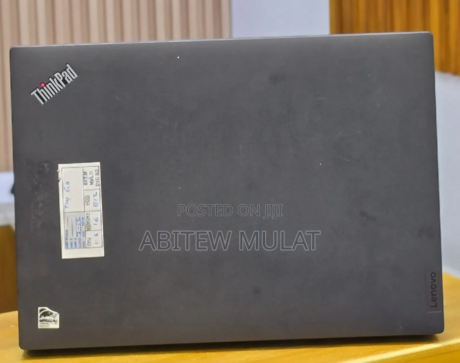 New Laptop Lenovo ThinkPad T14 G3 16GB Intel Core i7 SSD 512GB