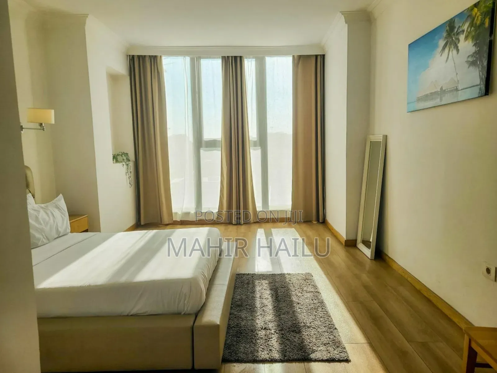 Furnished 3bdrm Apartment in Real, Bole for rent