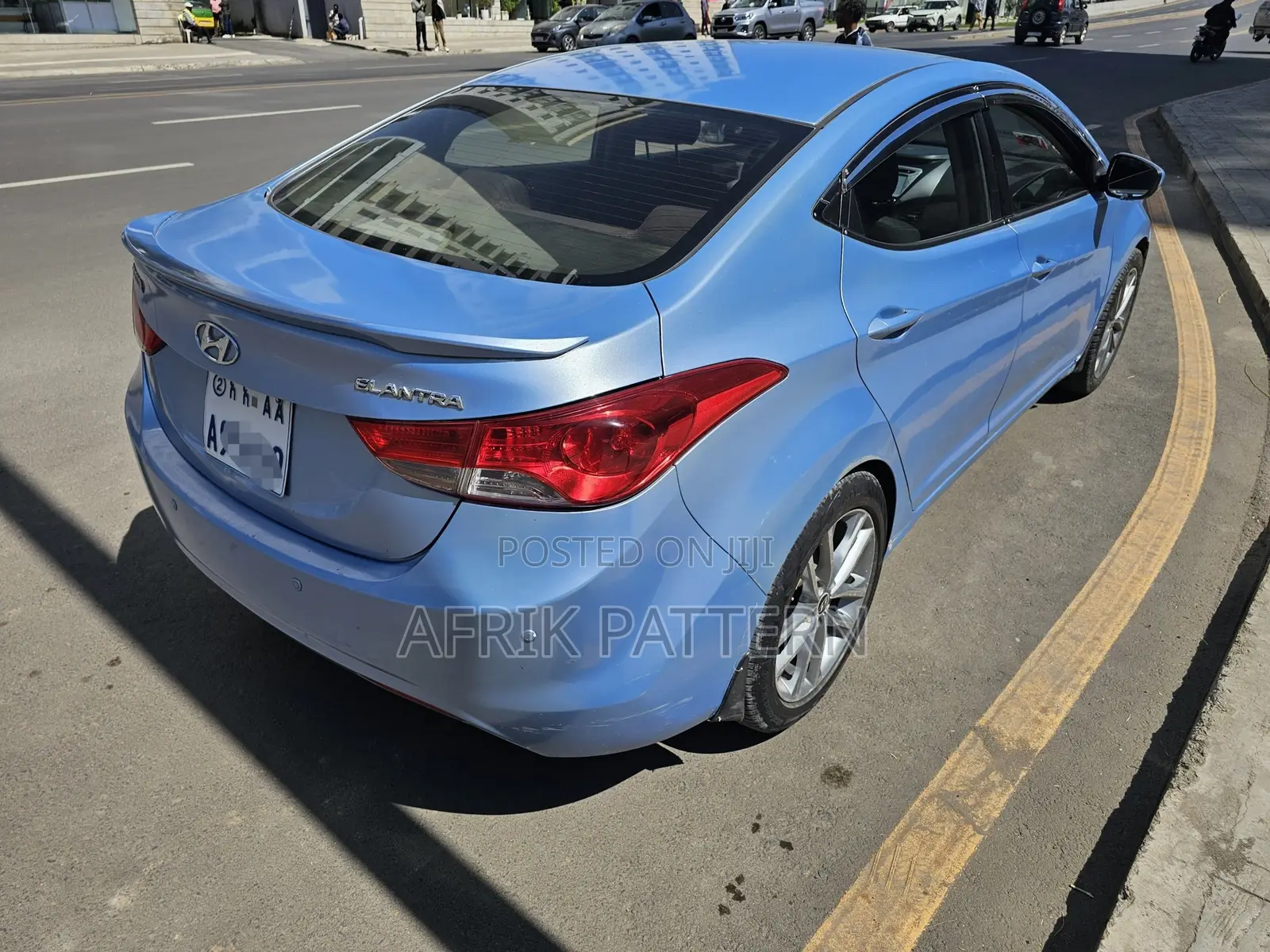 Hyundai Elantra 2013 Blue