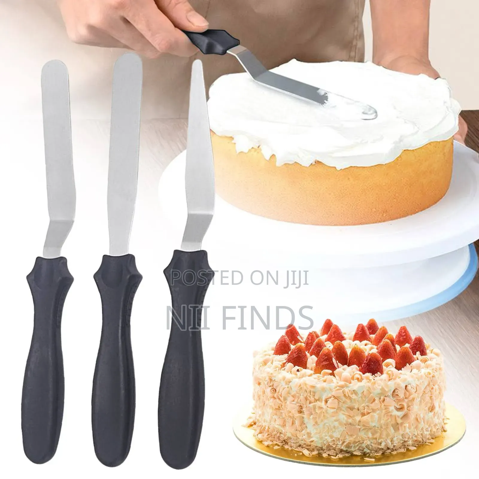 Cake Decorating and Icing Spatulas