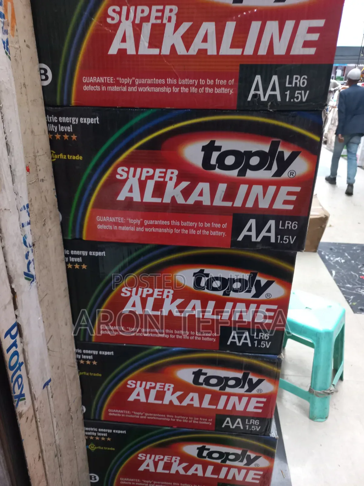 Original Toply Super ALKALINE AA 1.5V!