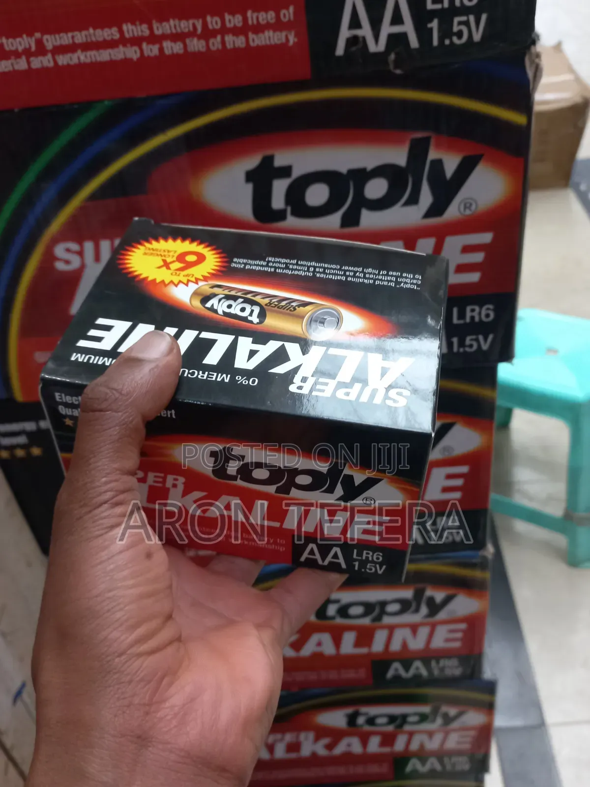 Original Toply Super ALKALINE AA 1.5V!