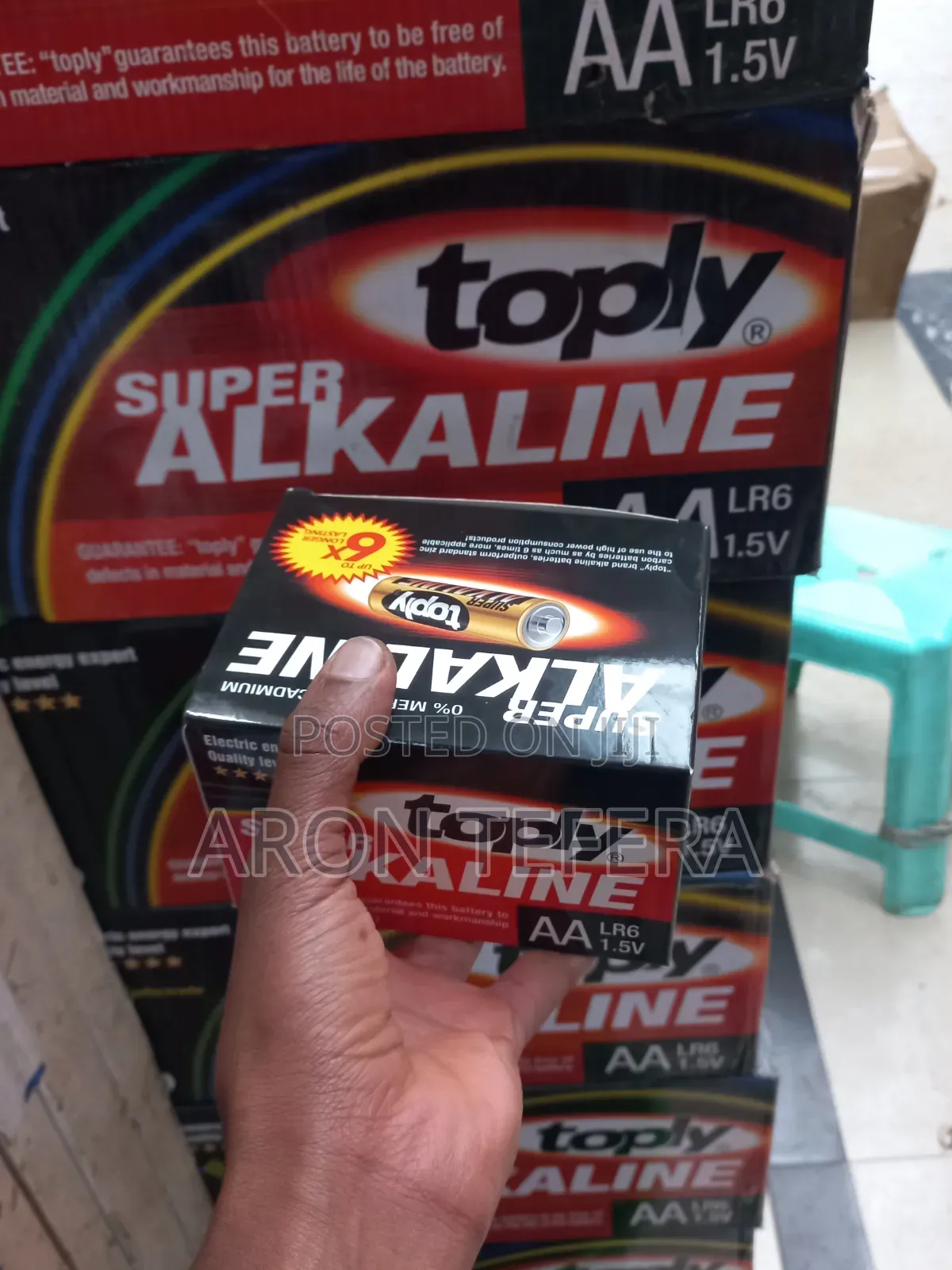 Original Toply Super ALKALINE AA 1.5V!