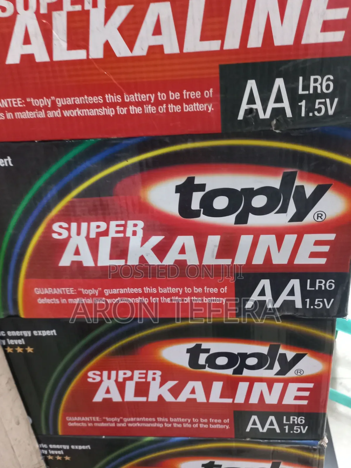 Original Toply Super ALKALINE AA 1.5V!