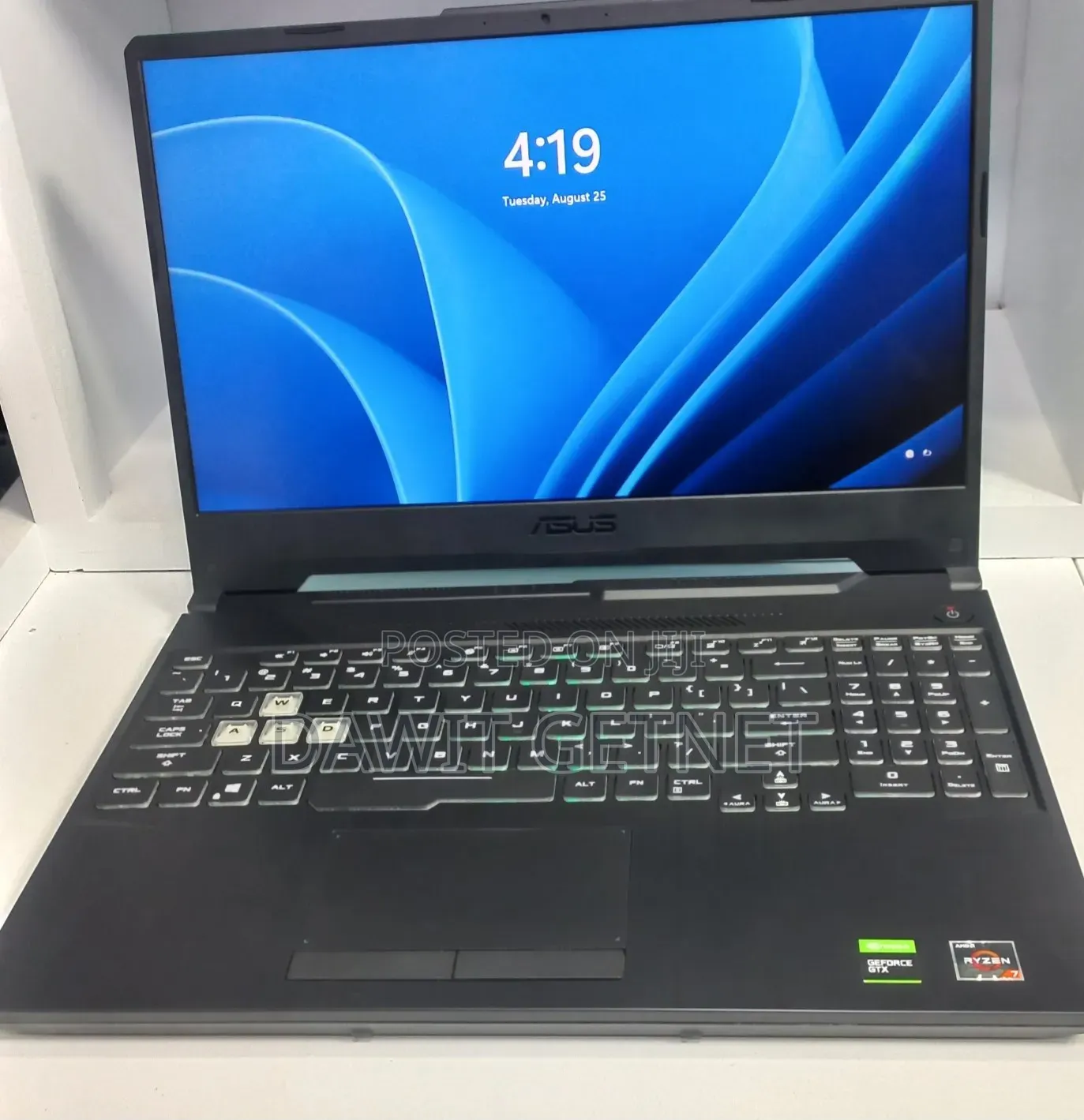 New Laptop Asus TUF Gaming A15 16GB AMD Ryzen 7 SSD 512GB