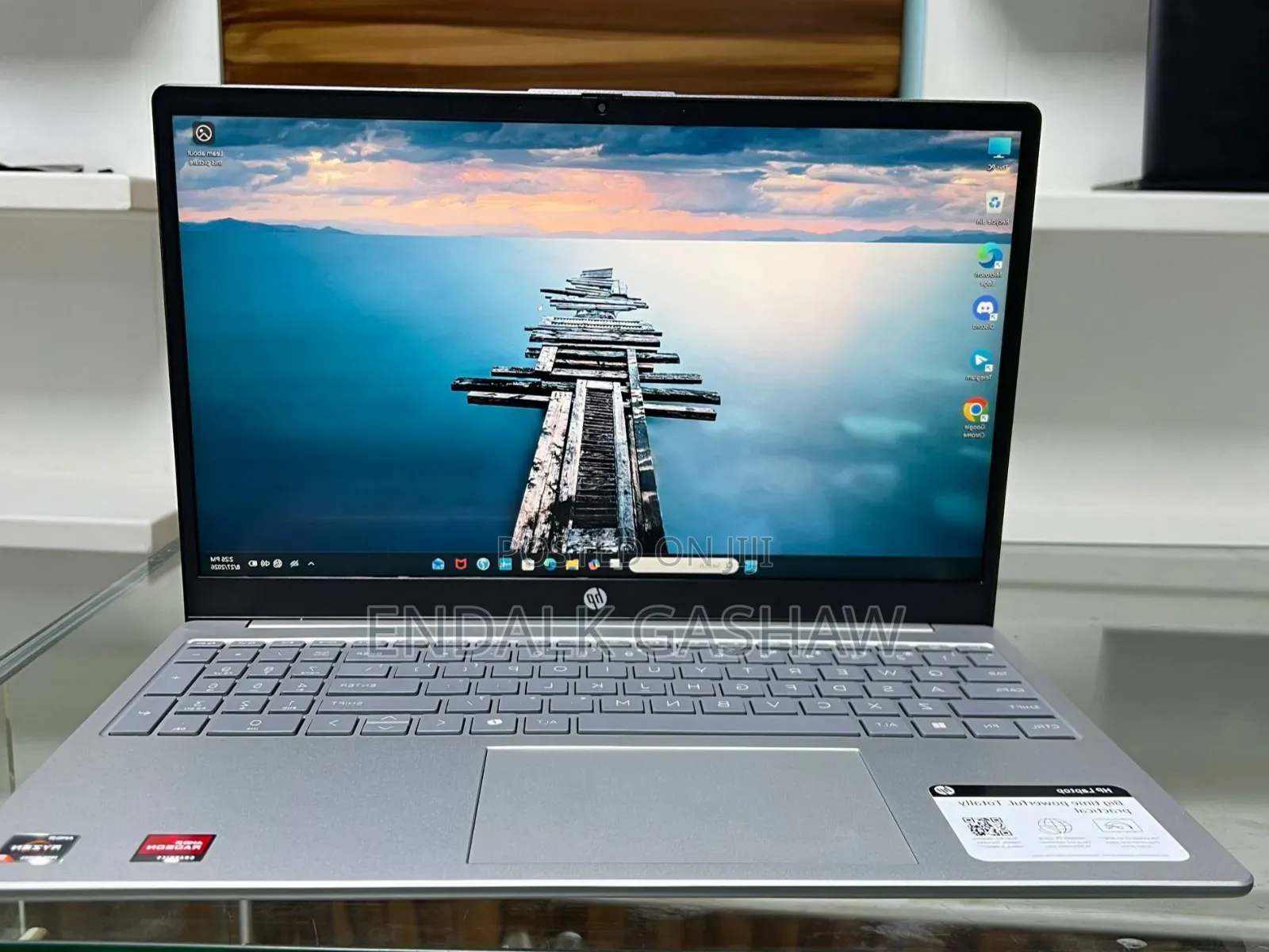 New Laptop HP Stream Notebook 8GB AMD Ryzen 5 SSD 512GB