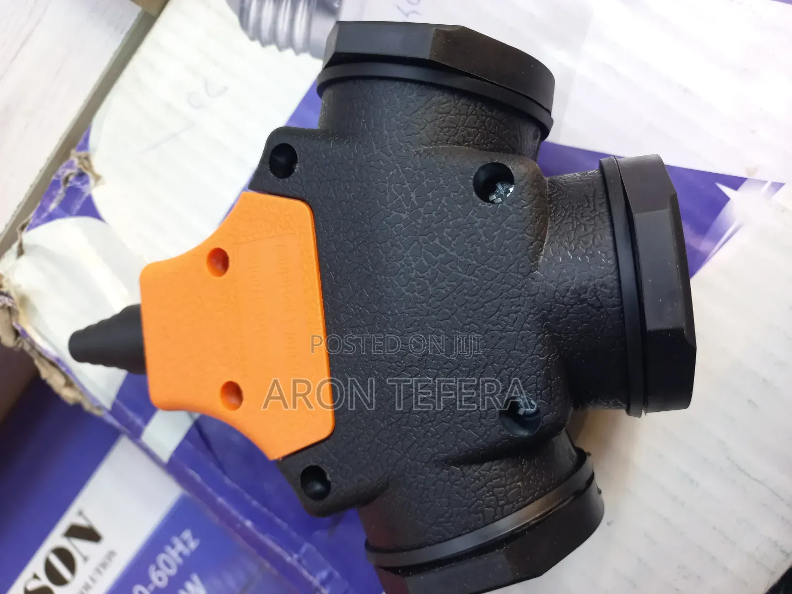 3-Way Heavy Duty Rubber Connector