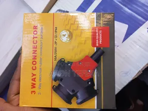 3-Way Heavy Duty Rubber Connector