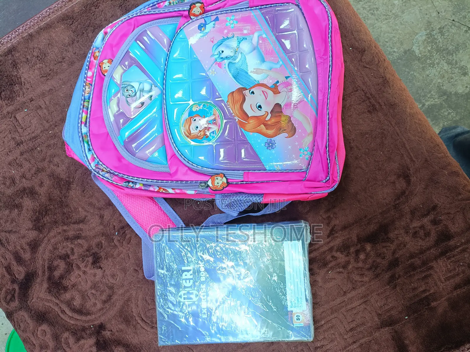 School Bags+ Exercise Book