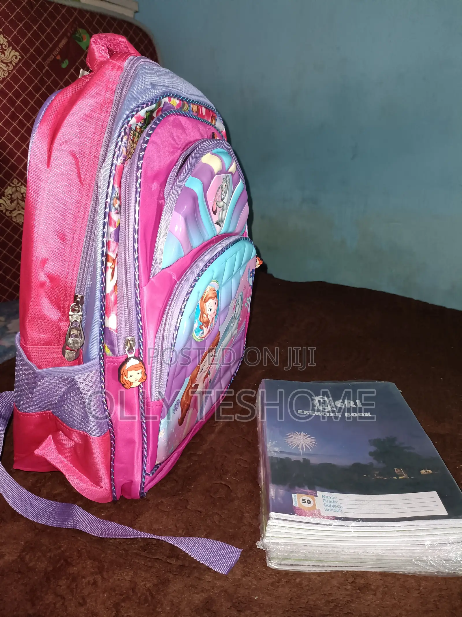 School Bags+ Exercise Book