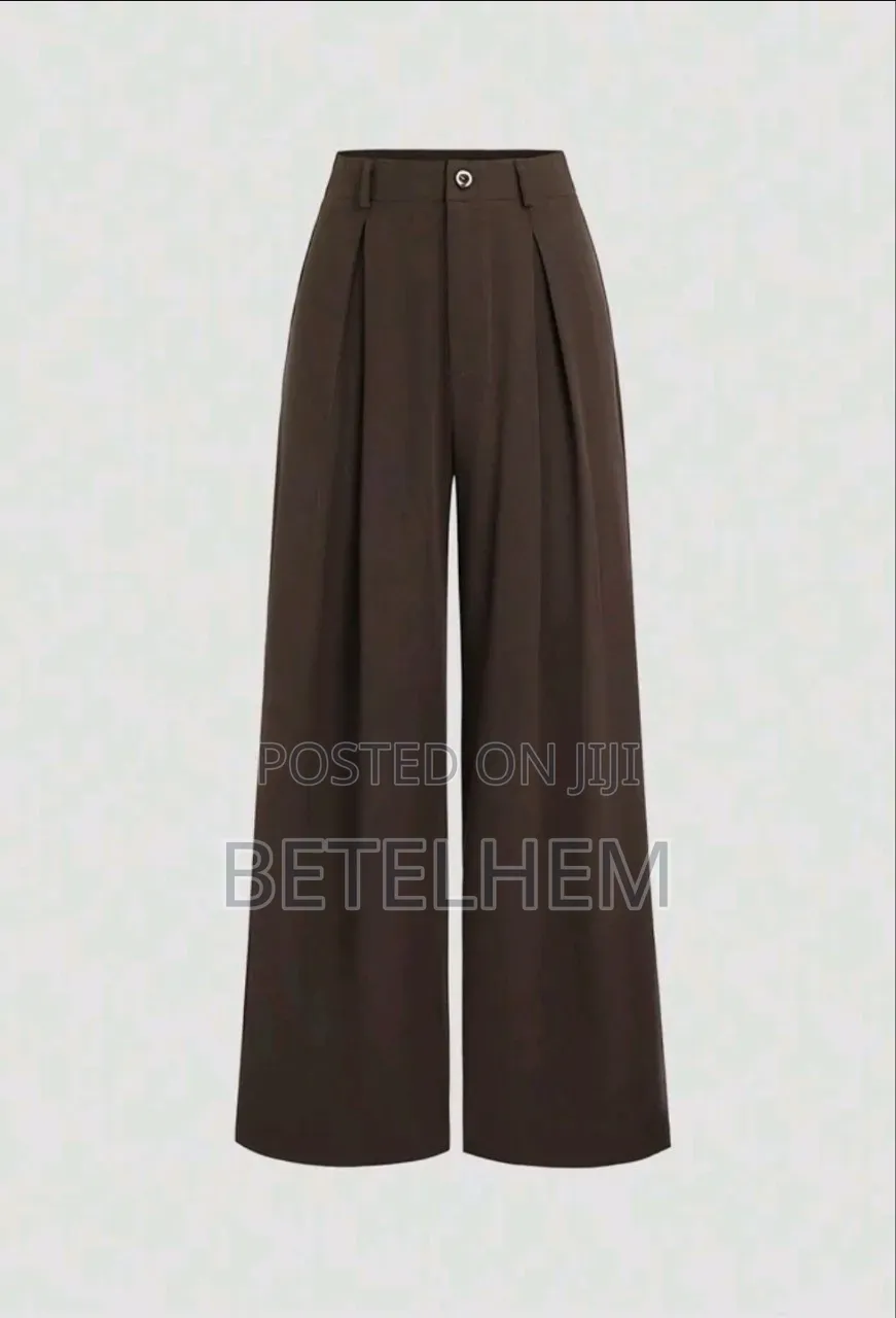 Wide Leg Long Pants (Palazzo Pants)
