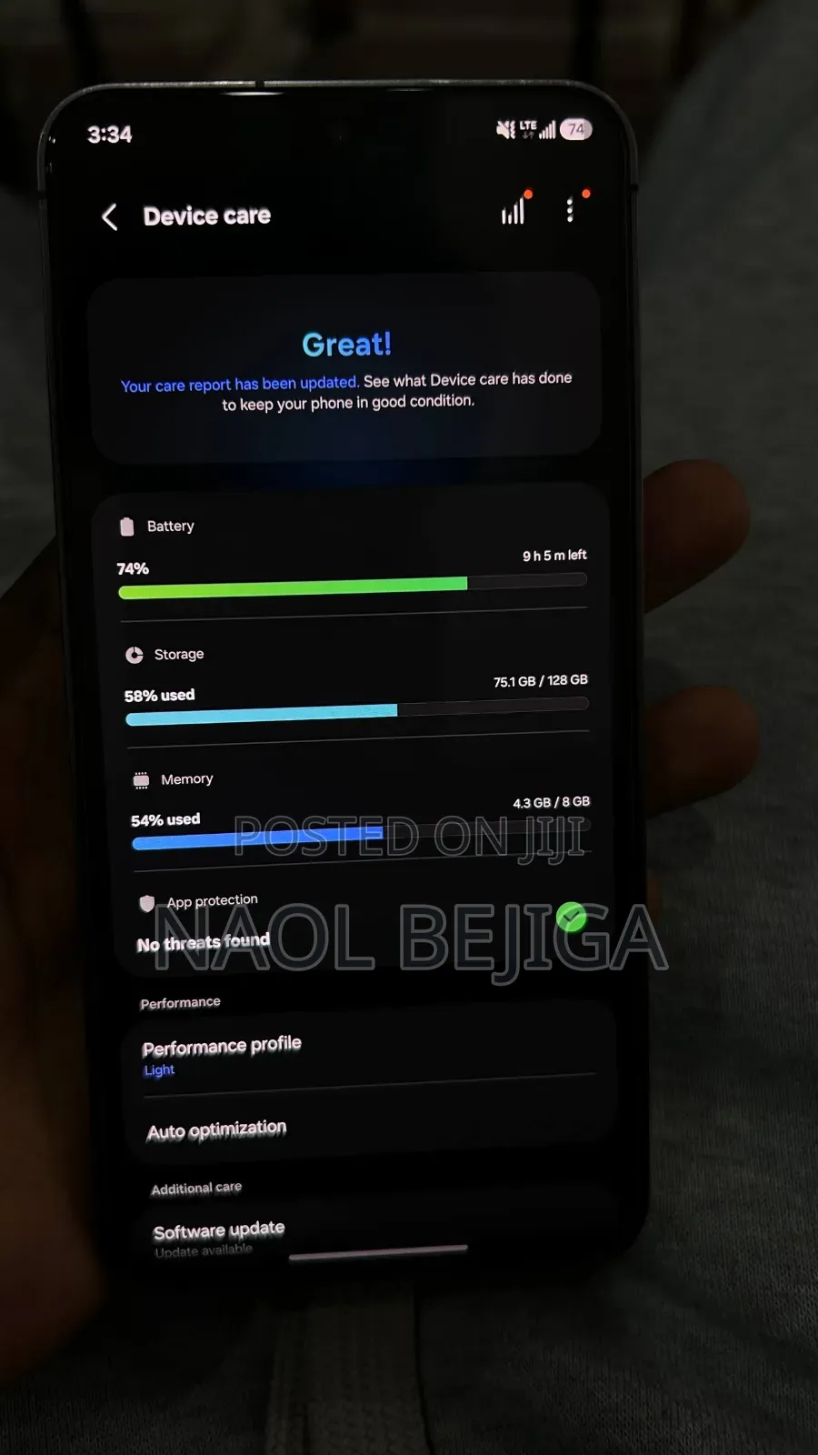 Samsung Galaxy S24 128 GB Graphite