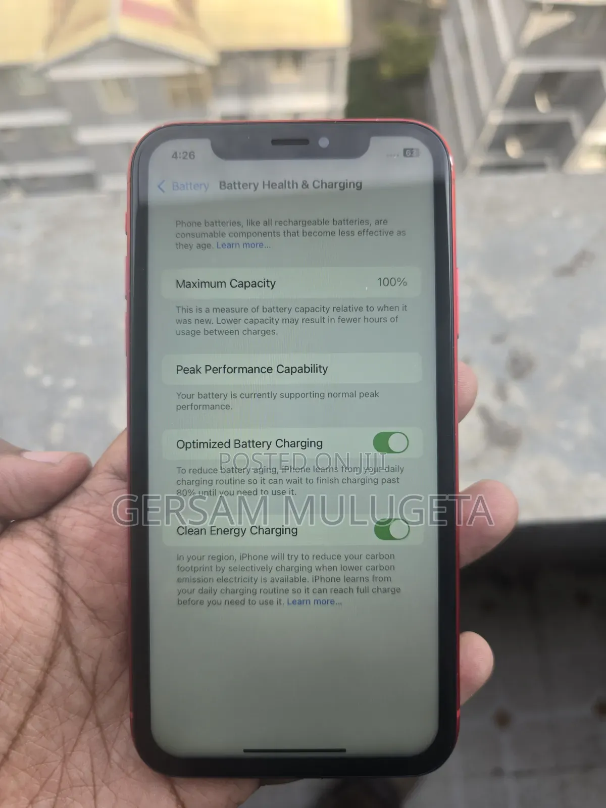New Apple iPhone XR 128 GB Red