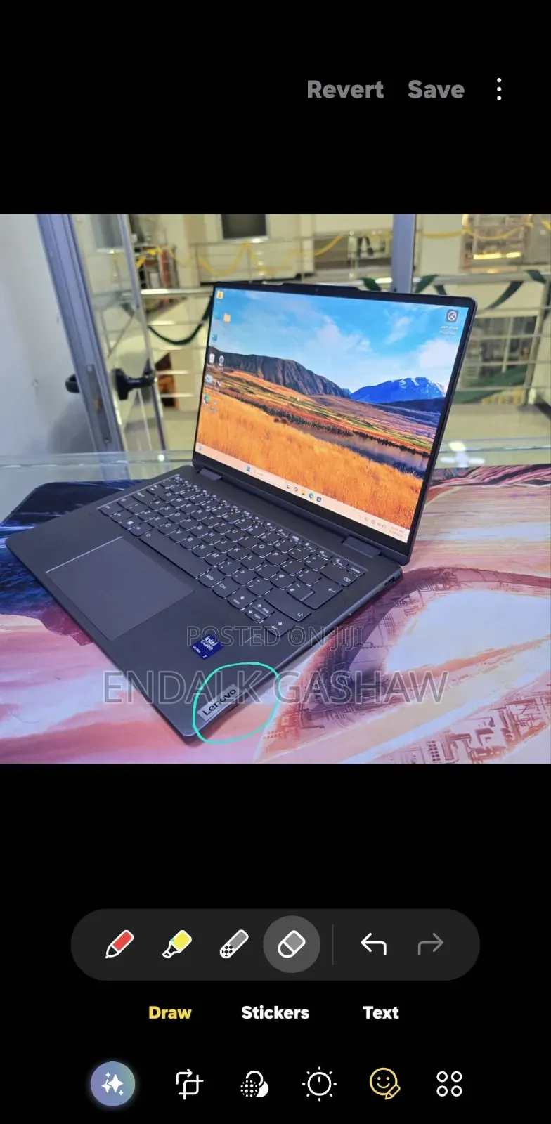 New Laptop Lenovo Yoga 7i 16GB Intel Core Ultra 7 SSD 512GB