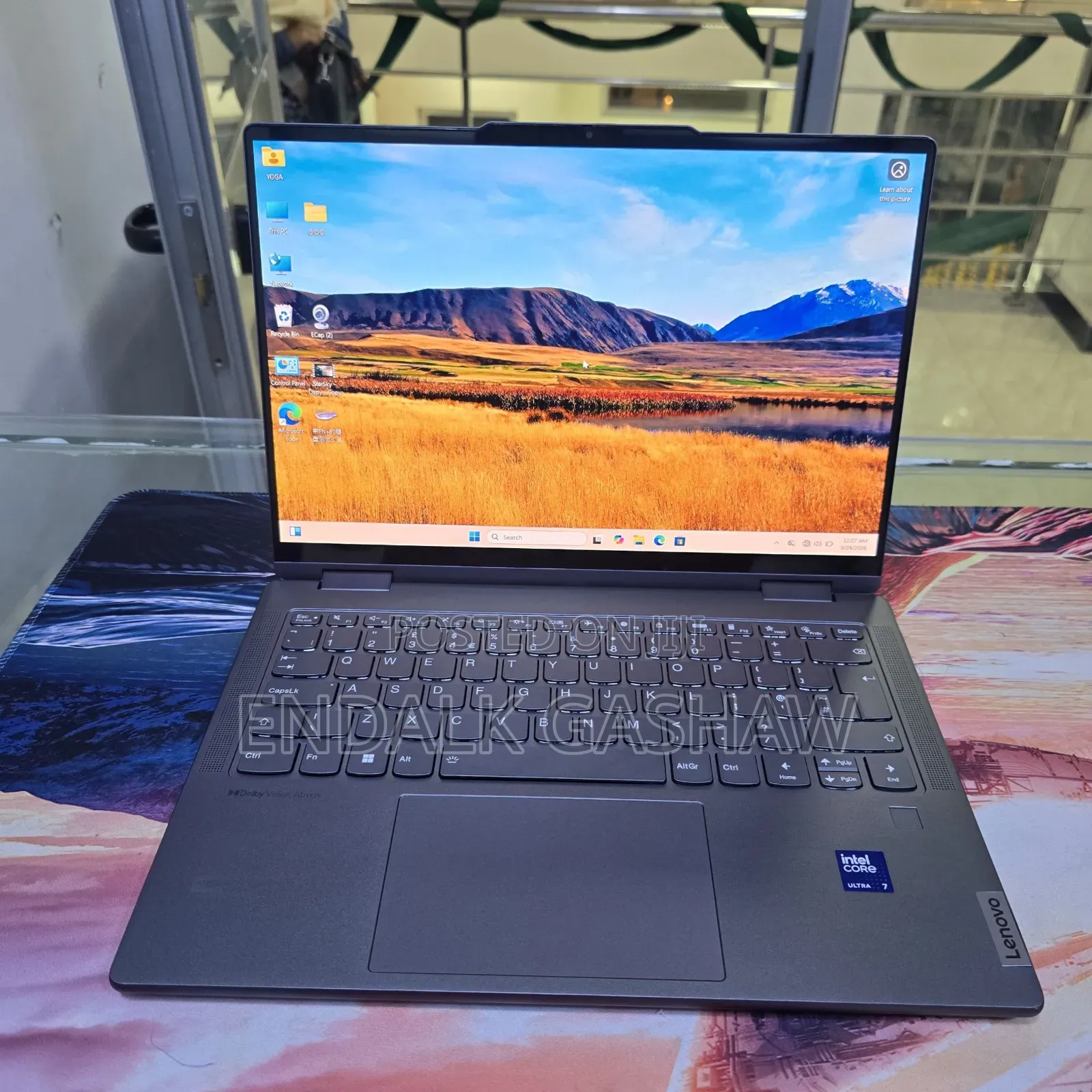 New Laptop Lenovo Yoga 7i 16GB Intel Core Ultra 7 SSD 512GB