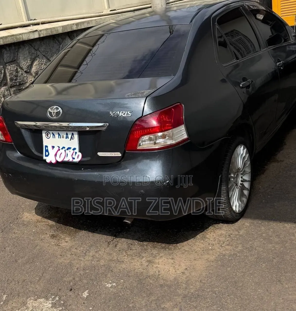 Toyota Yaris 2008 Black