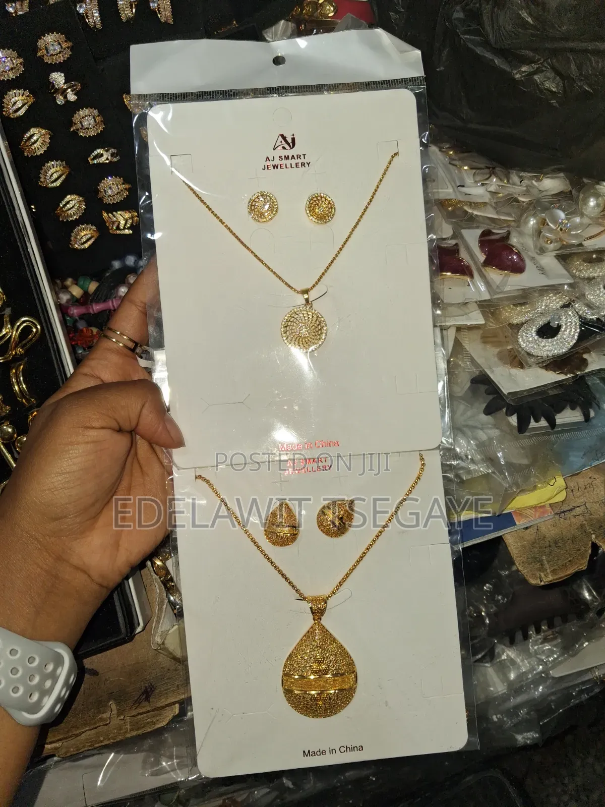 Elegant Occasional Jewelry Set | Necklace Earrings