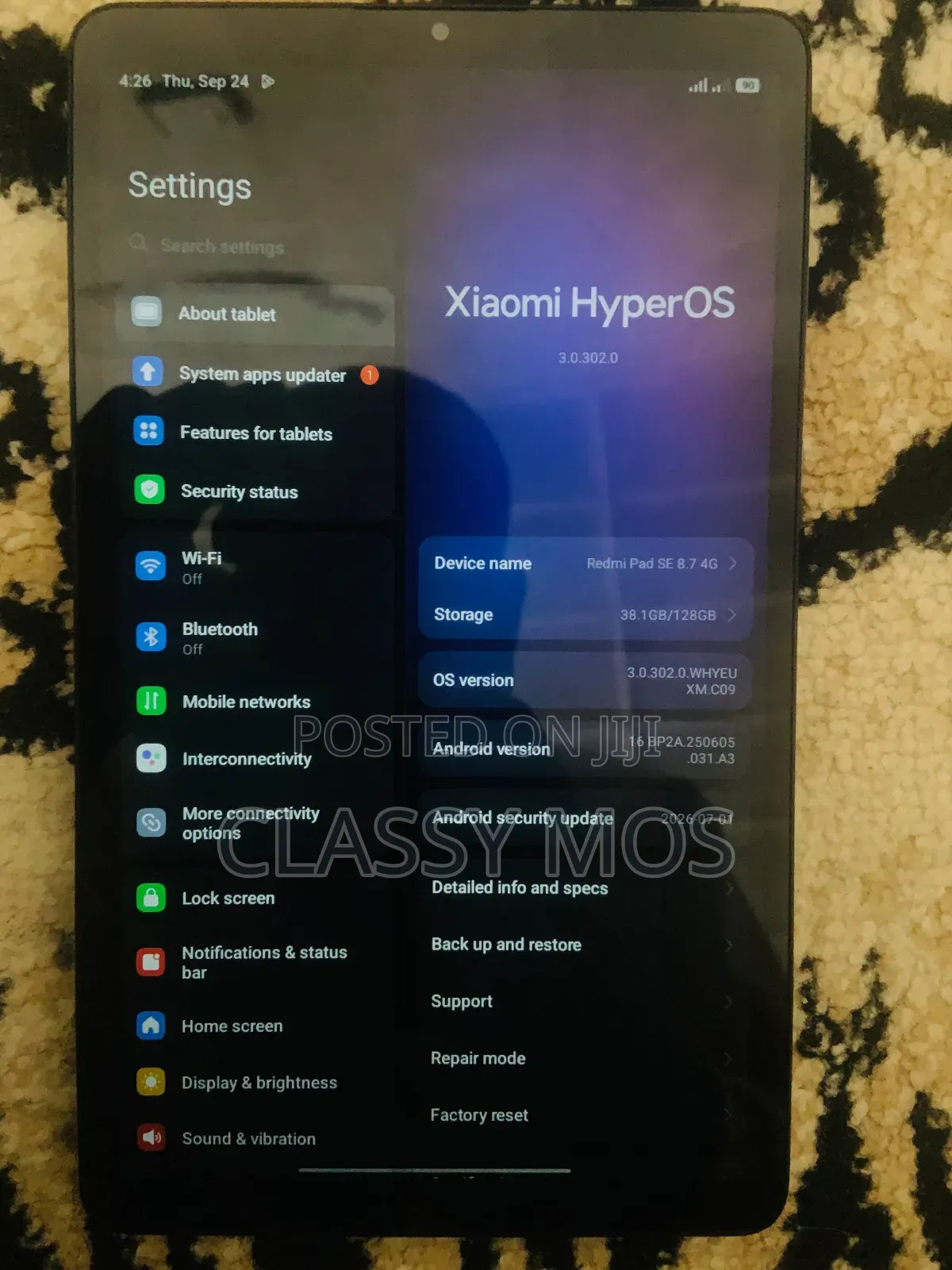 New Realme Pad 128 GB Silver
