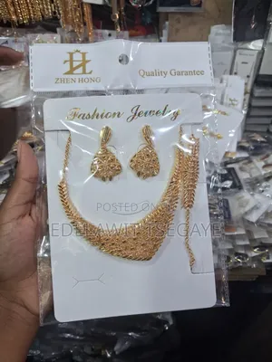 Elegant Fashion Jewelry Set | Statement Necklace Matching Earrings