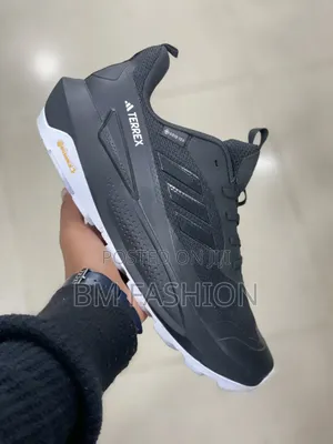 Men’s Adidas Terrex Black Trail Sneakers – Rugged Outdoor Casual Shoes
