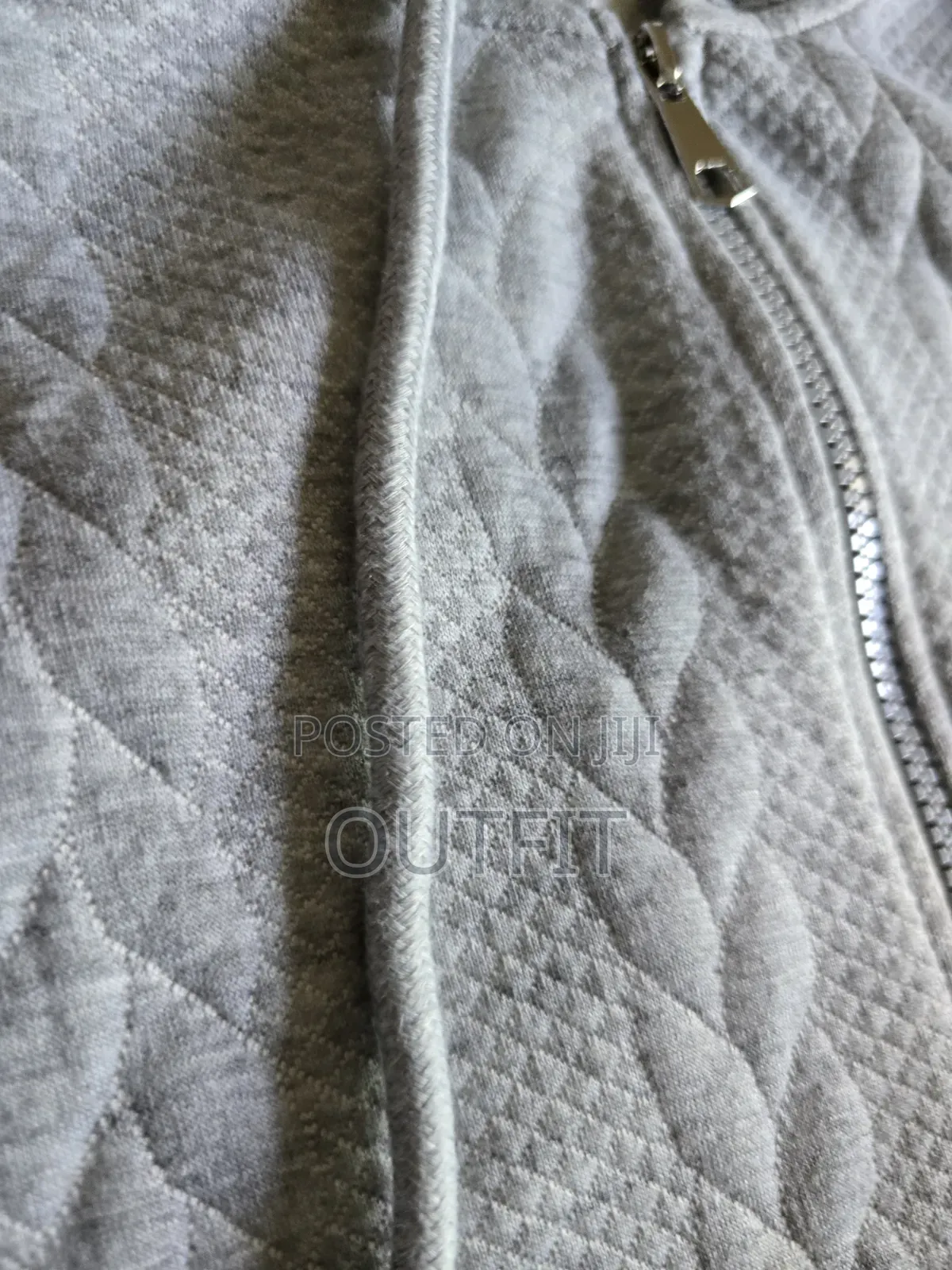 Cable Knit Zip Up Hoodie