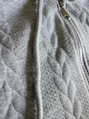 Cable Knit Zip Up Hoodie