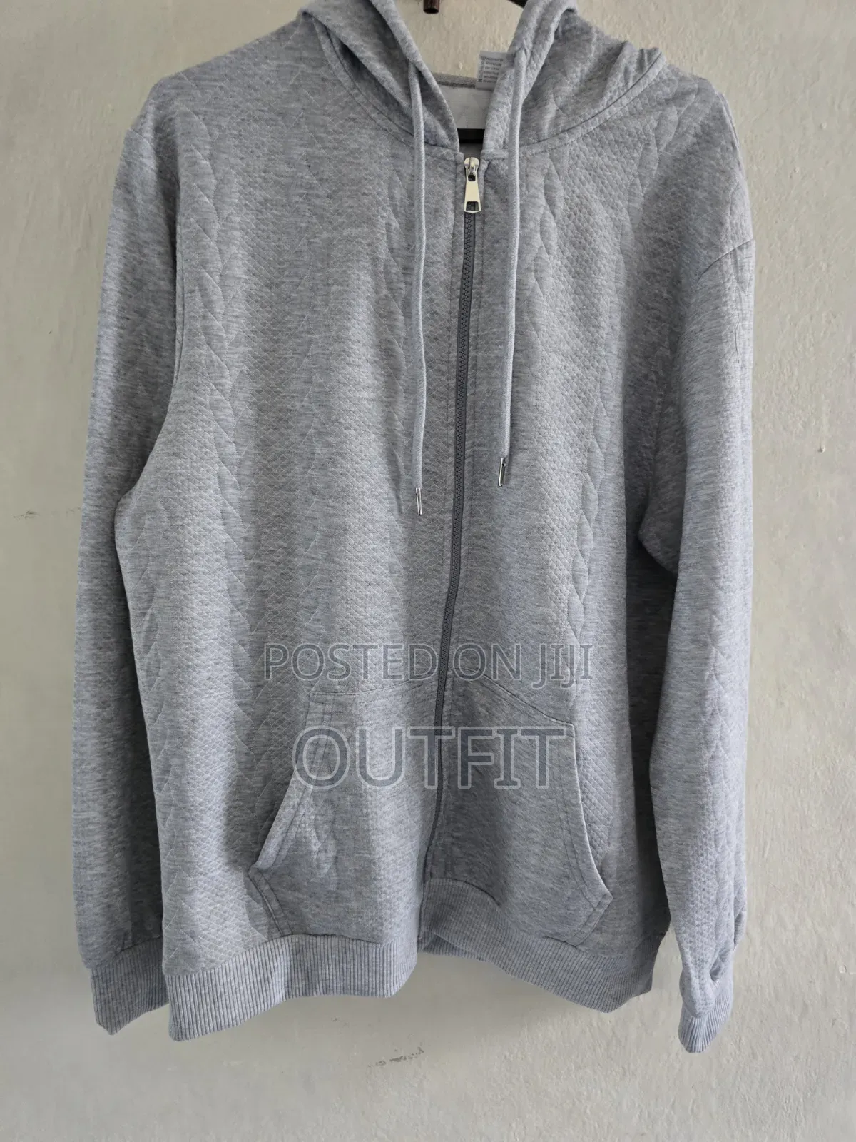 Cable Knit Zip Up Hoodie