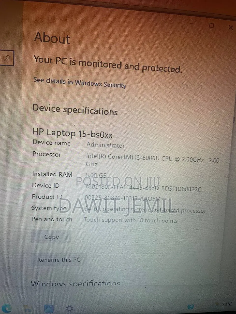 Laptop HP Stream Notebook 8GB Intel Core i3 HDD 1T