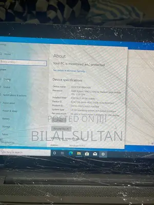 New Laptop HP 240 G6 4GB Intel Core i5 SSD 256GB