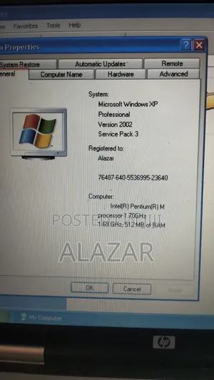 Laptop HP Compaq NC6000 1GB Intel HDD 16 GB