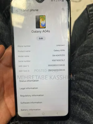 Samsung Galaxy A04s 32 GB Black