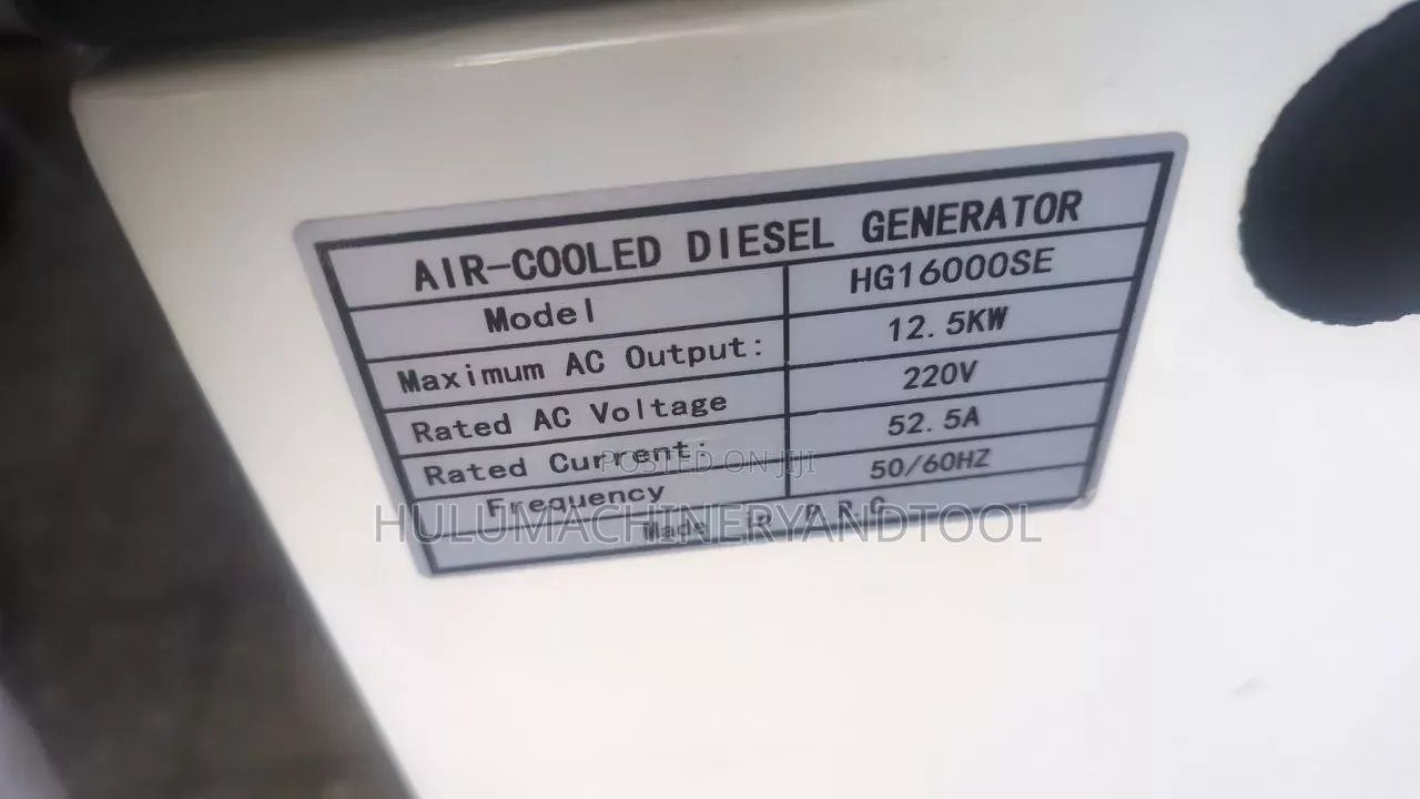 Air Cooled Diesel Generator