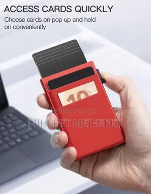 Aluminum Alloy Anti-Theft Card Case Wallet Birthday