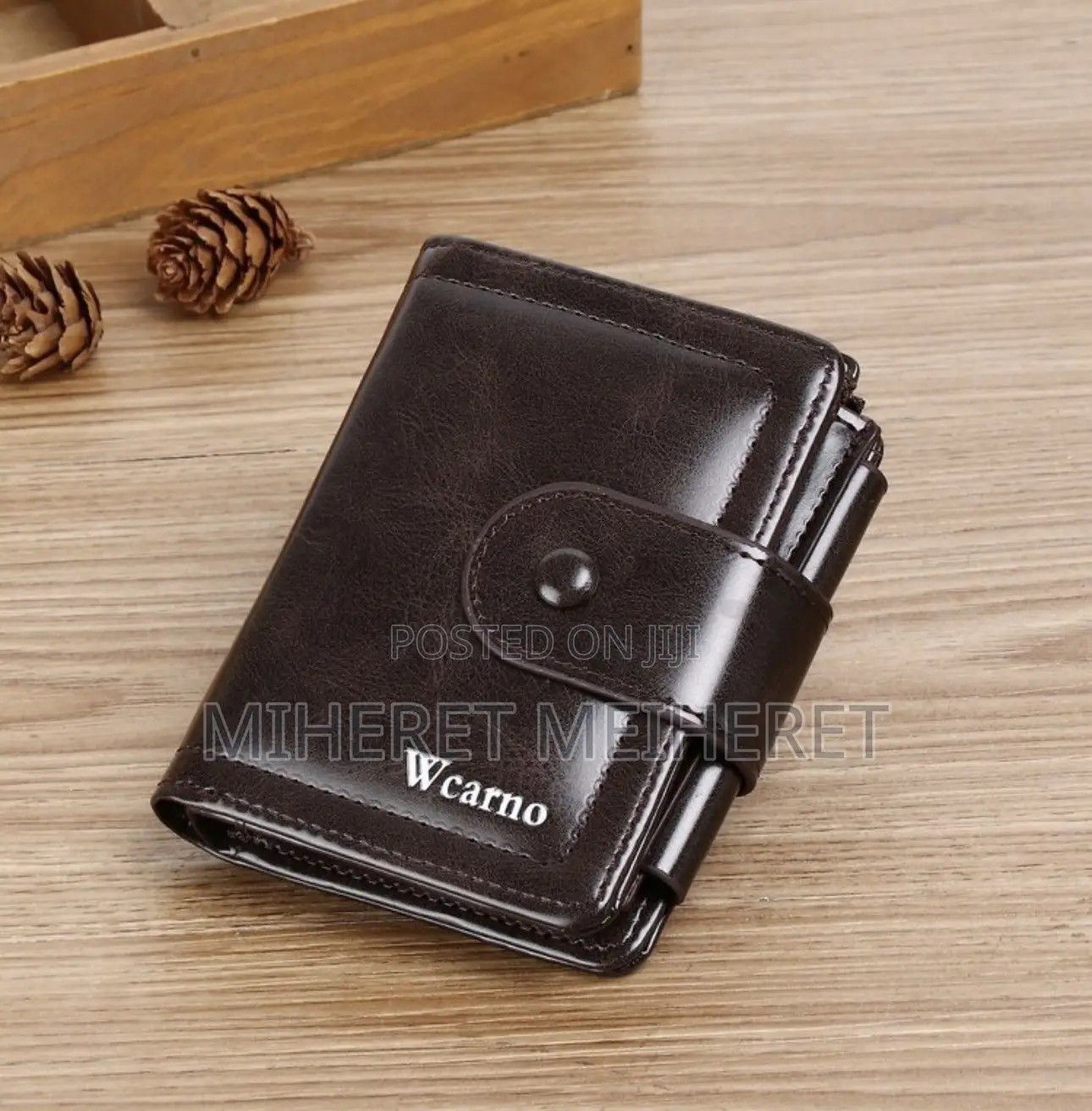 Wcarno Minimalist Style Multi-Functional Wallet With Coin Pocket